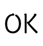 字だけだよーん（個別スタンプ：9）