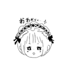 使いやすいヘッドドレス女（個別スタンプ：19）