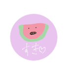 手書きスタンプ ︎︎（個別スタンプ：7）