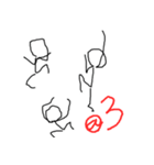 ハゲ鯖限界スタンプVer3（個別スタンプ：3）