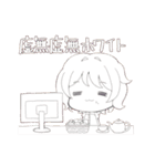 イタリア語も覚えられるつっぱしスタンプ（個別スタンプ：38）