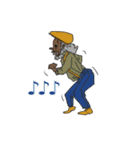 Bebop dance（個別スタンプ：24）