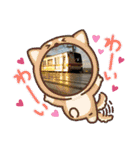トレイン天国スタンプ鉄道可愛い！（個別スタンプ：1）