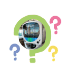 トレイン天国スタンプ鉄道可愛い！（個別スタンプ：4）