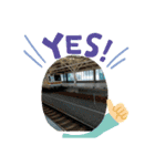 トレイン天国スタンプ鉄道可愛い！（個別スタンプ：12）