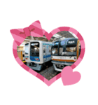 トレイン天国スタンプ鉄道可愛い！（個別スタンプ：16）