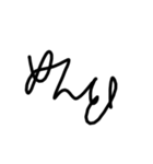 カッコイイ文字（個別スタンプ：8）