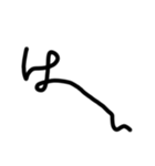 カッコイイ文字（個別スタンプ：13）
