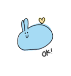 うさぎさんだもん（個別スタンプ：1）
