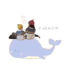 さなちゃんなぎくん(animal)（個別スタンプ：2）