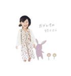 さなちゃんなぎくん(animal)（個別スタンプ：4）