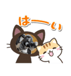 ミニュチュアシュナウザーのリーちゃん（個別スタンプ：9）