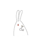くちびる うさぎ（個別スタンプ：3）