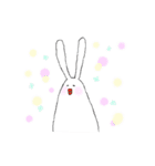 くちびる うさぎ（個別スタンプ：7）