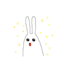 くちびる うさぎ（個別スタンプ：8）