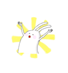 くちびる うさぎ（個別スタンプ：9）