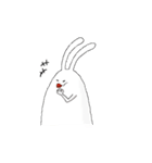 くちびる うさぎ（個別スタンプ：10）