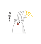 くちびる うさぎ（個別スタンプ：20）