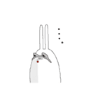 くちびる うさぎ（個別スタンプ：24）
