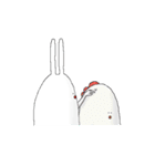 くちびる うさぎ（個別スタンプ：25）