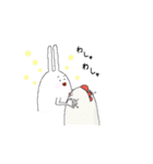 くちびる うさぎ（個別スタンプ：26）
