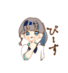 女のコのスタンプ（個別スタンプ：1）
