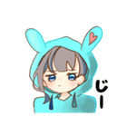 女のコのスタンプ（個別スタンプ：5）
