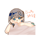 女のコのスタンプ（個別スタンプ：7）
