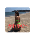 なおみちゃんとマテオとレニー（個別スタンプ：4）