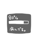 メンヘラの病んでるレベル評価。（個別スタンプ：9）