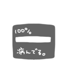 メンヘラの病んでるレベル評価。（個別スタンプ：10）