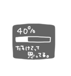 メンヘラの病んでるレベル評価。（個別スタンプ：32）