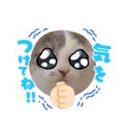 新年スタンプ猫 グレー、白（個別スタンプ：2）