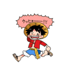 麦わらの一味スタンプ ONE PIECE コラボ（個別スタンプ：2）