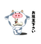 紀州犬ハクのスタンプ5（個別スタンプ：12）