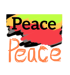 This is peace 1（個別スタンプ：7）
