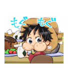 ONE PIECE むにむにキャラすたんぷ（個別スタンプ：22）