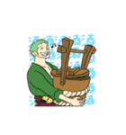 ONE PIECE 3強スタンプ（個別スタンプ：6）