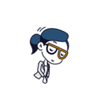 英語学習を応援するリッコさん（個別スタンプ：2）