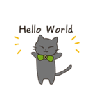 くろにゃすスタンプ（個別スタンプ：1）