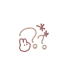 ふんわりシンプル使いやすい文字スタンプ（個別スタンプ：28）