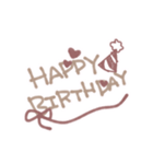 ふんわりシンプル使いやすい文字スタンプ（個別スタンプ：35）
