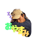 真っ黒お豆スタンプ（個別スタンプ：8）
