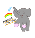仕事ができるどうぶつたち（個別スタンプ：7）