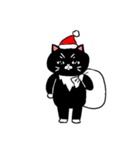 タキシード猫さんのクリスマスと年末年始（個別スタンプ：7）