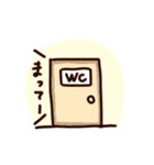 ゆるい手描き女の子のスタンプ Vol.3（個別スタンプ：10）
