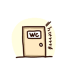 ゆるい手描き女の子のスタンプ Vol.3（個別スタンプ：11）