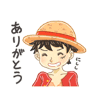 ゆるっとかわいい！ ONE PIECE 日常スタンプ（個別スタンプ：23）