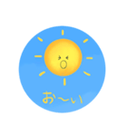 可愛い(？)月と太陽スタンプ（個別スタンプ：22）