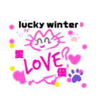 Lucky winter(o^^o)（個別スタンプ：8）